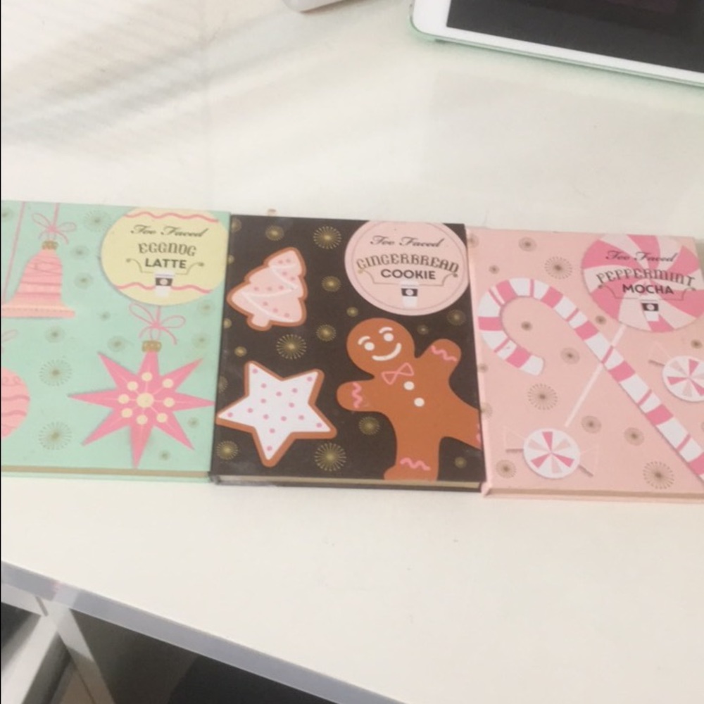 Too faced Christmas collection 2016 pallets