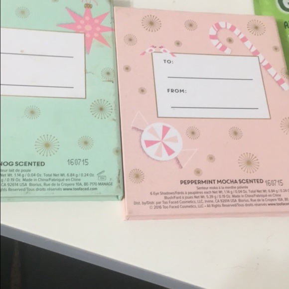 Too faced Christmas collection 2016 pallets - Picture 4 of 4