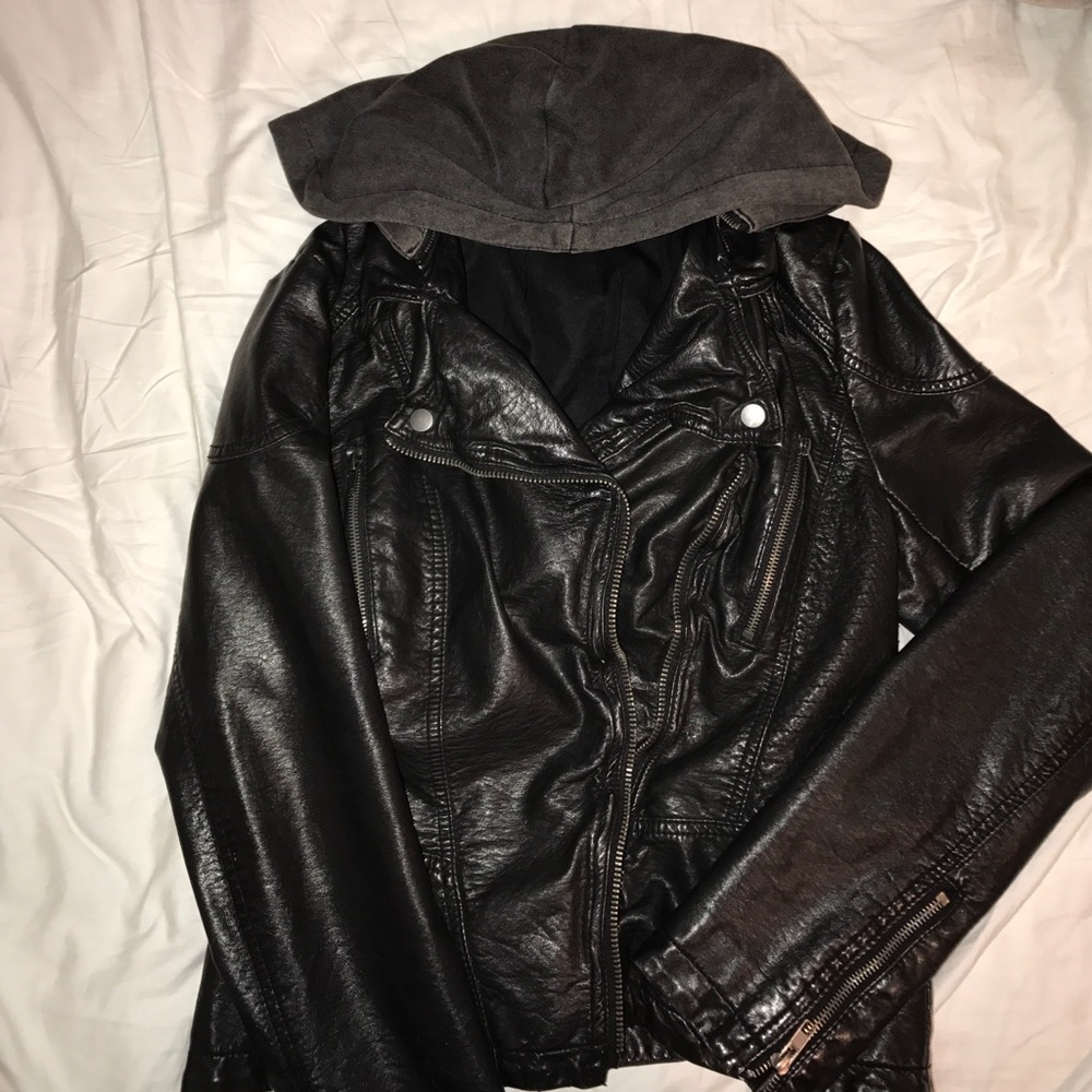 Leather jacket