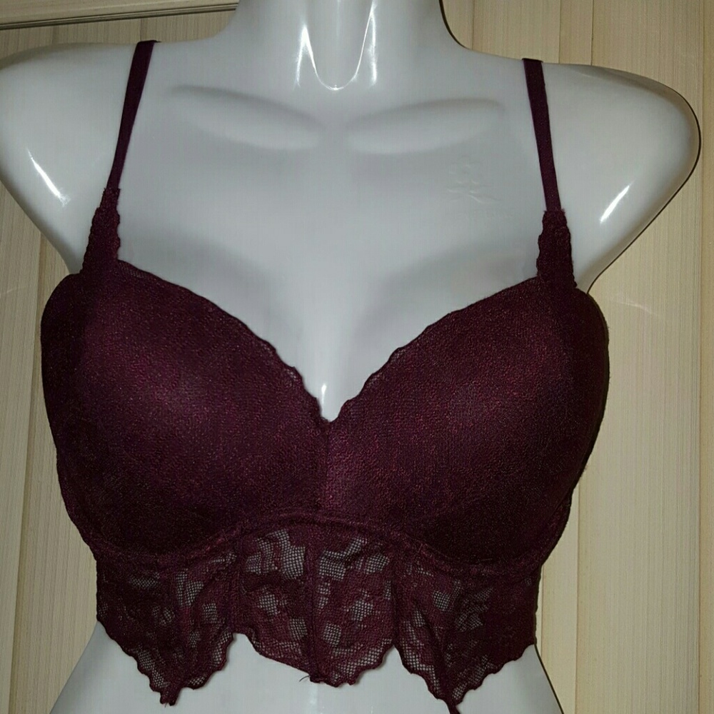 PINK VICTORIA SECRET BRA SZ LARGE EXCELLENT COND