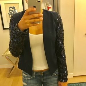Lovers + Friends Sequin Blazer