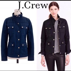 SALE!!! NWT J.Crew Downtown Field Jacket in Navy