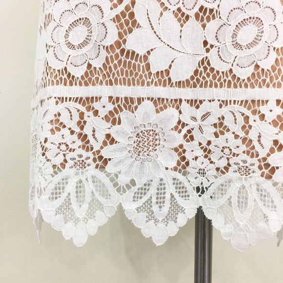 [ for love & lemons ] NWT Gianna white lace skirt - Picture 3 of 8