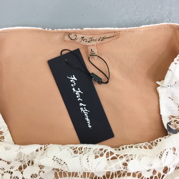 [ for love & lemons ] NWT Gianna white lace skirt - Picture 4 of 8