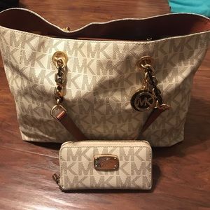 Michael Kors Purse and Wallet