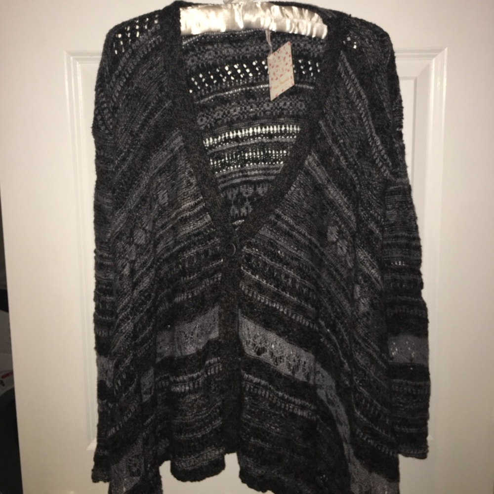 Free people, knit cardigan, size small