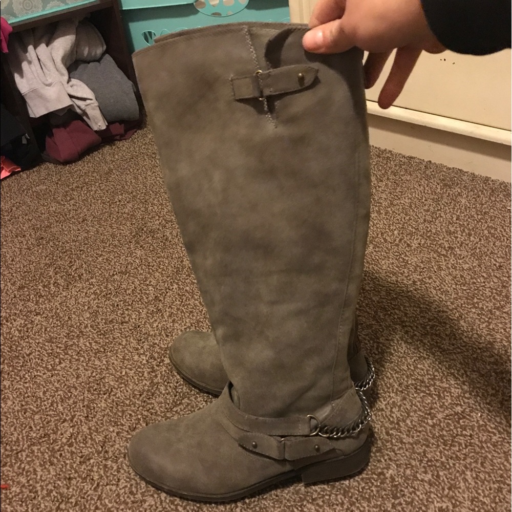 Madden Girl riding boots size 9