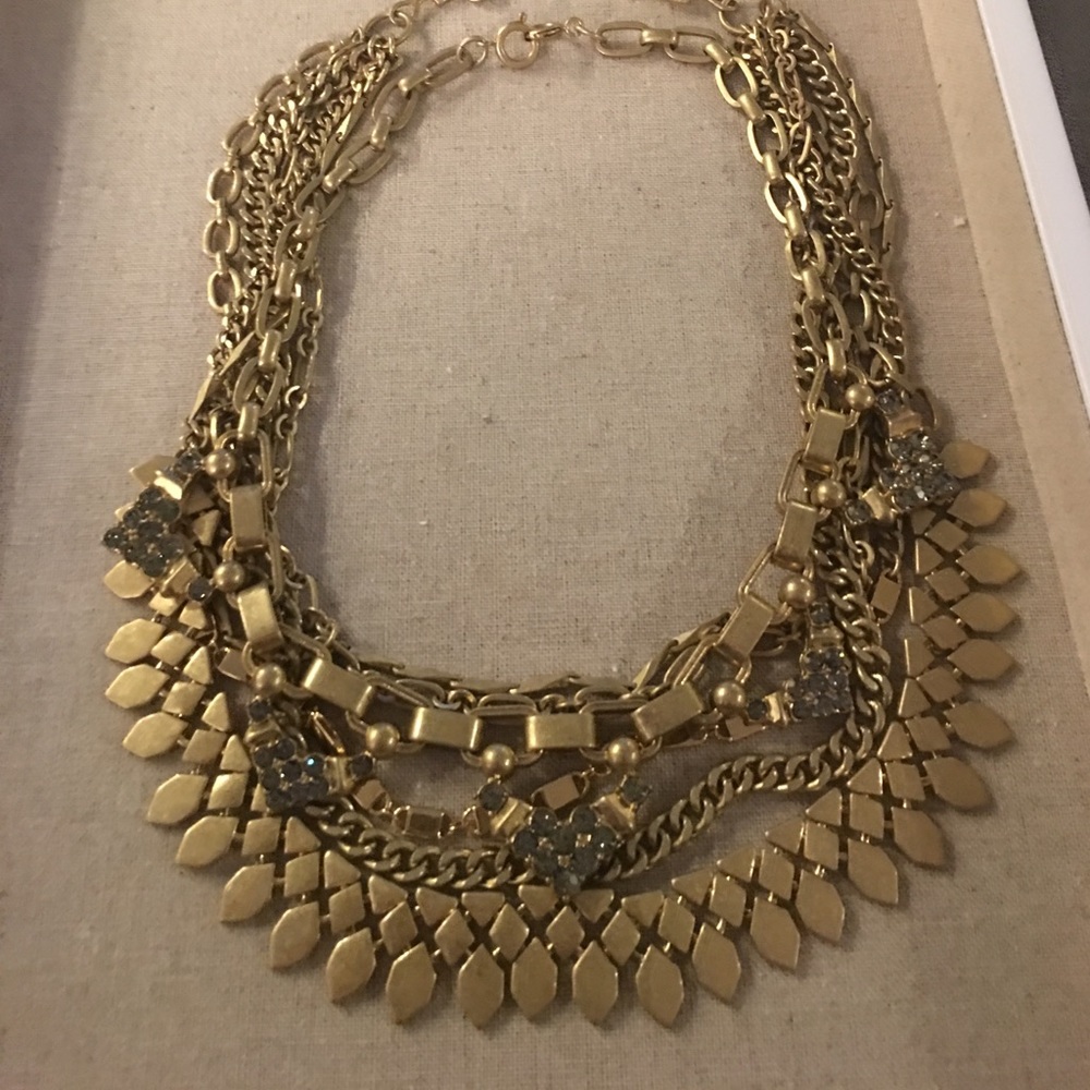 Stella & Dot Sutton Necklace - gold