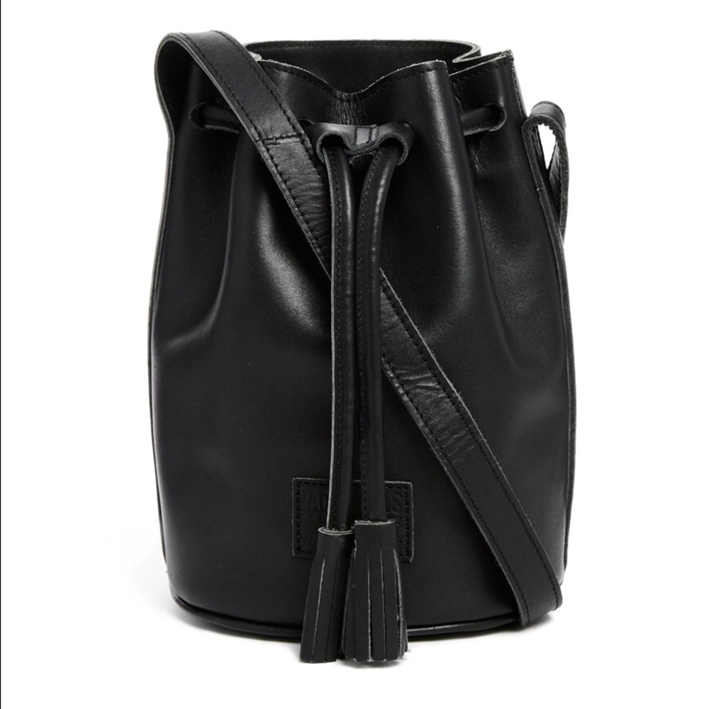 Jack Wills Mini Leather Duffle Bag