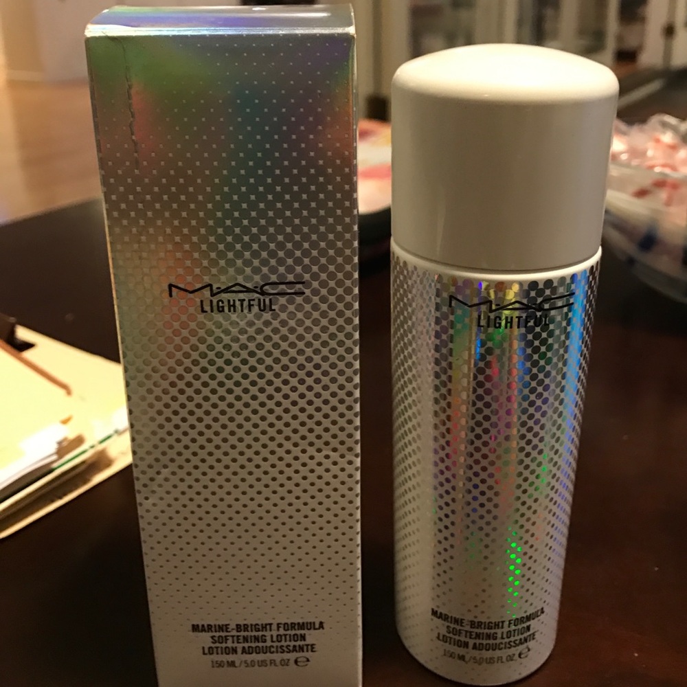 Never used Brand new MAC Lightful softening lotion