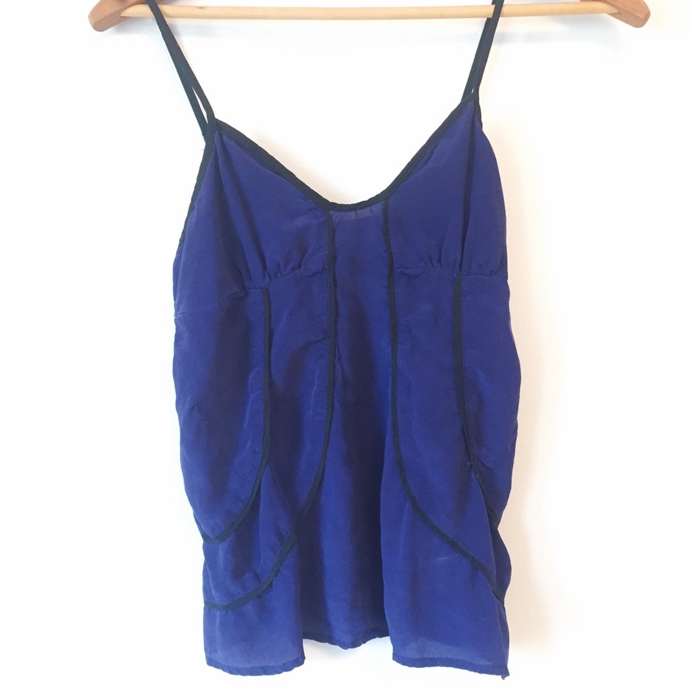 Silence & Noise Urban Outfitters Silky Tank 🔮💙