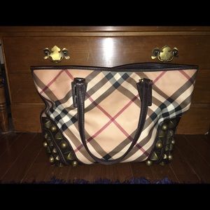 Burberry Studded Tote