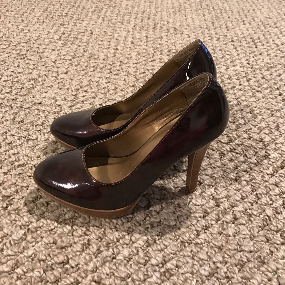Tortoise shell colored heels - Picture 2 of 4
