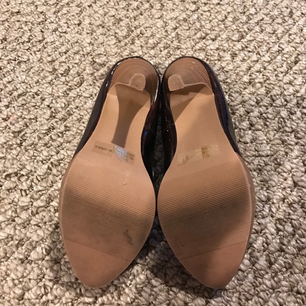 Tortoise shell colored heels - Picture 4 of 4