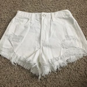 Hollister denim shorts