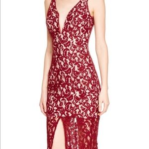 Bardot plunging dress!