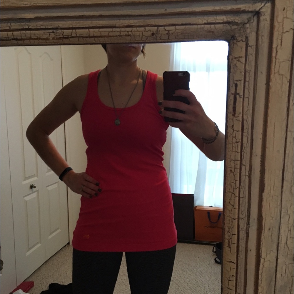 Pink Nike work out tank