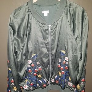 Xhileration light weight bomber jacket