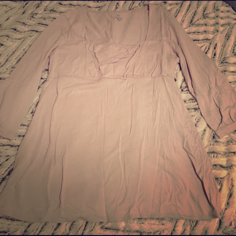 Empire waist maternity top