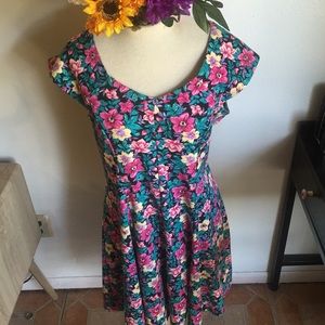 Vintage Floral Dress