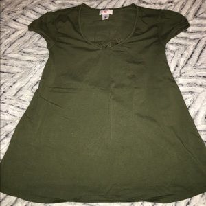 Adorable maternity blouse