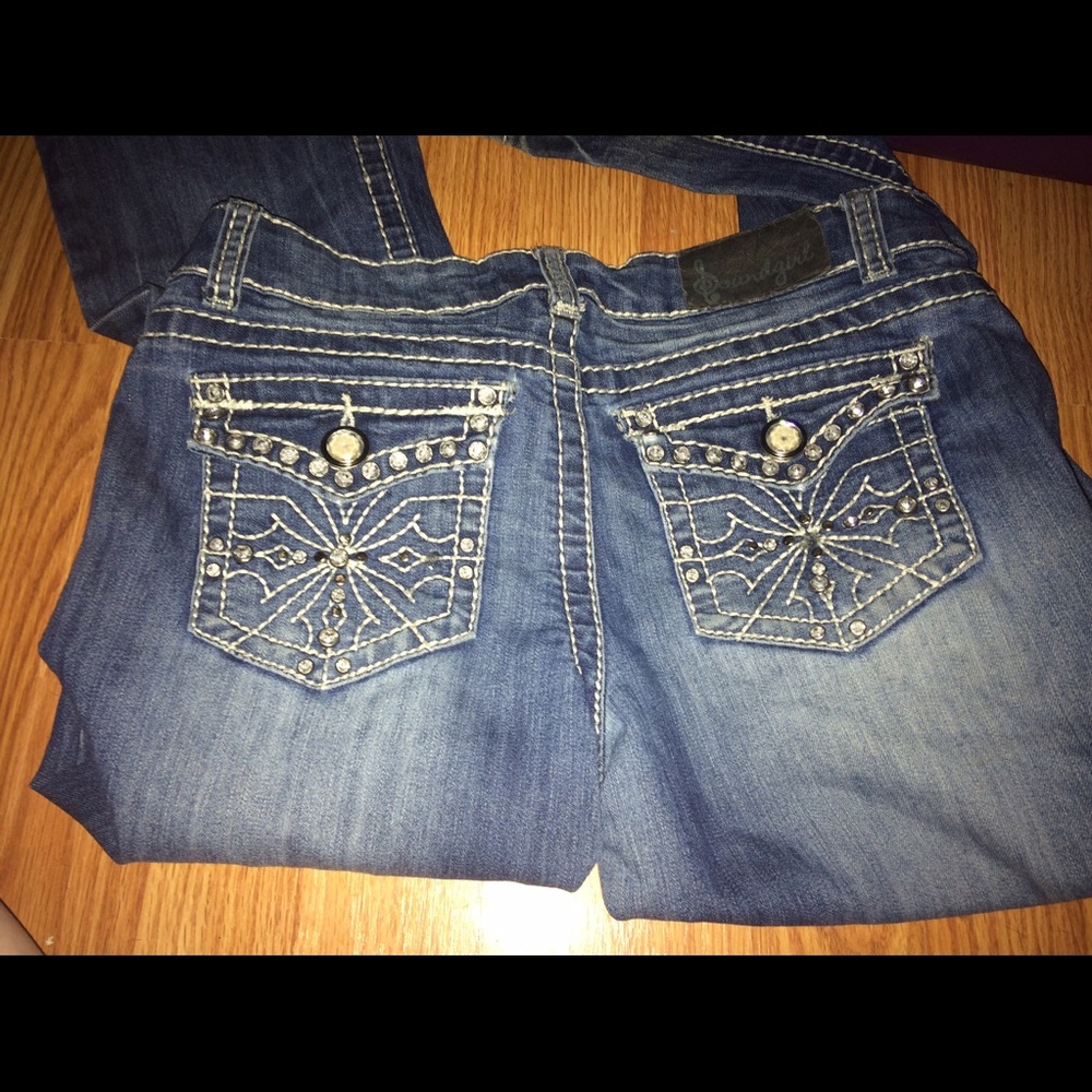 Juniors/women's sound girl jeans