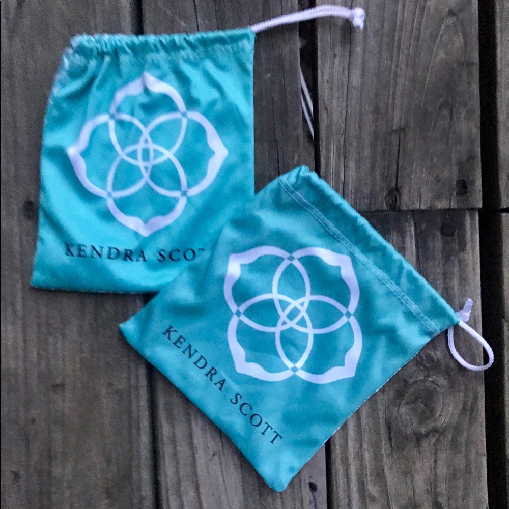 Kendra Scott authentic 2 Drawstring bags