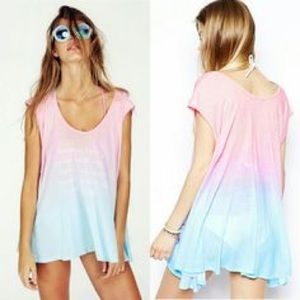 💰⬇️‼️Wildfox Morning Sunrise Tahiti Ombré Tunic