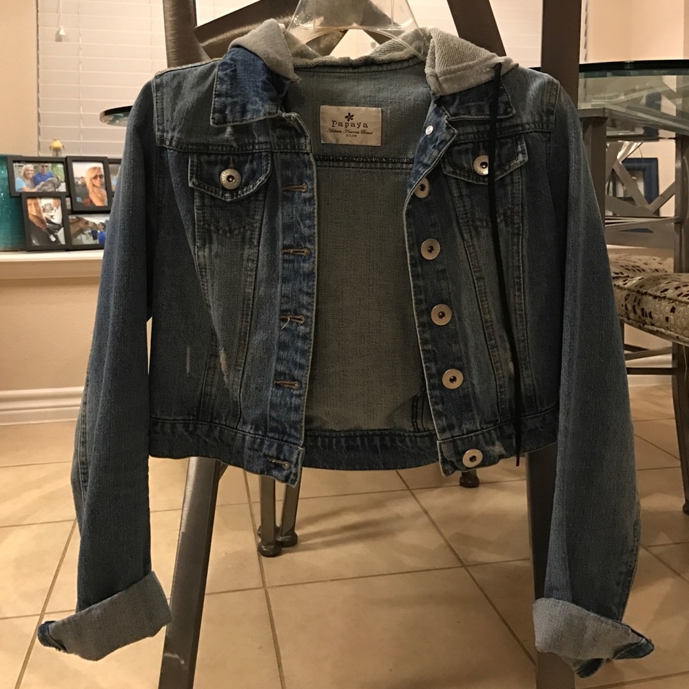 Cropped Jean Jacket