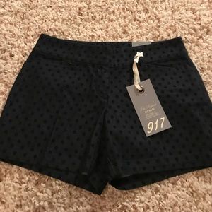 BRAND NEW!!! Never worn dark wash denim shorts