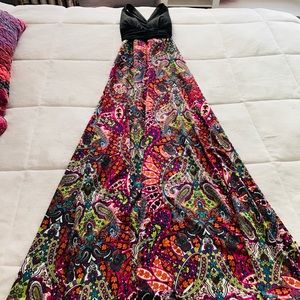 Elle Brazilian Maxi dress size 4