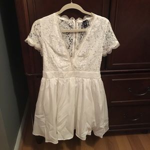 White Lace Dress
