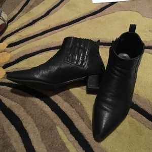 Nine West pointy toe ankle boots