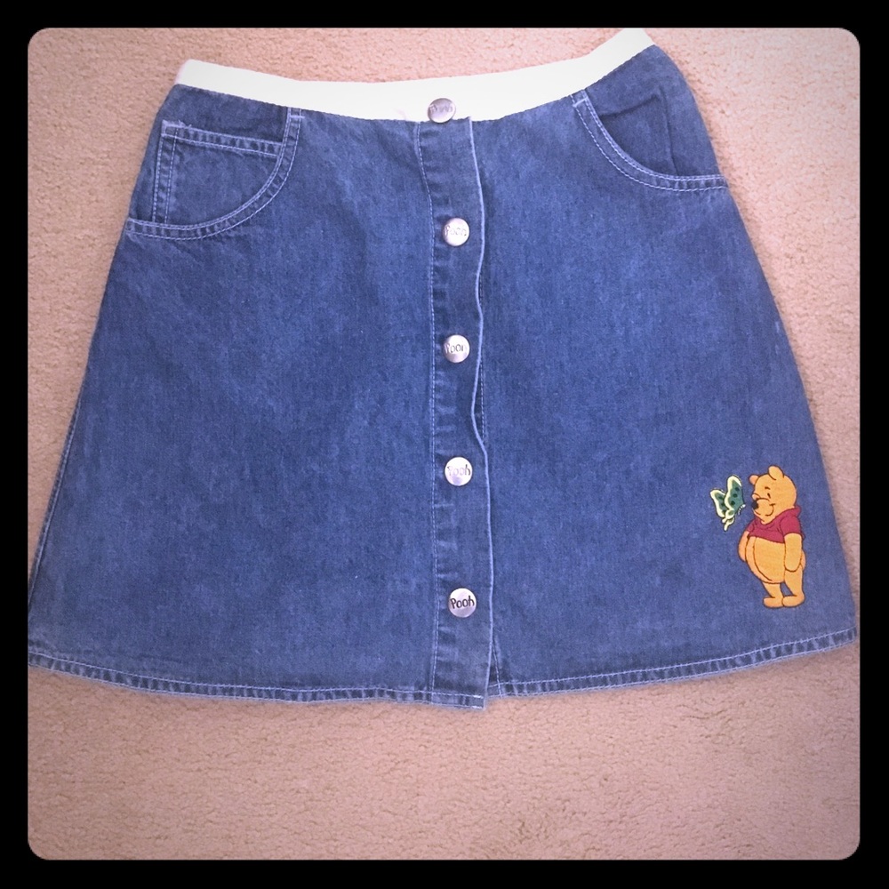 Winnie the Pooh kids skirt-vintage