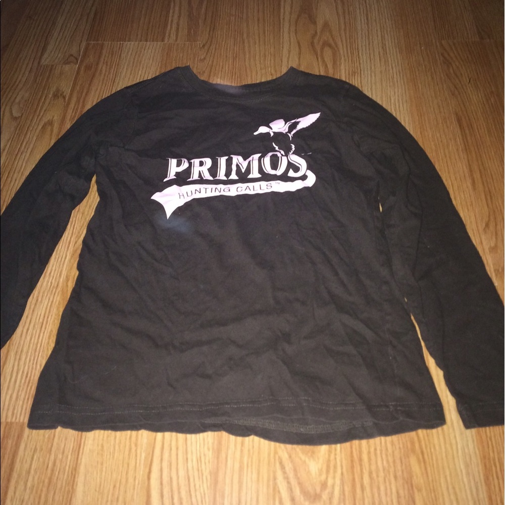 Girls Primos hunting long sleeved shirt