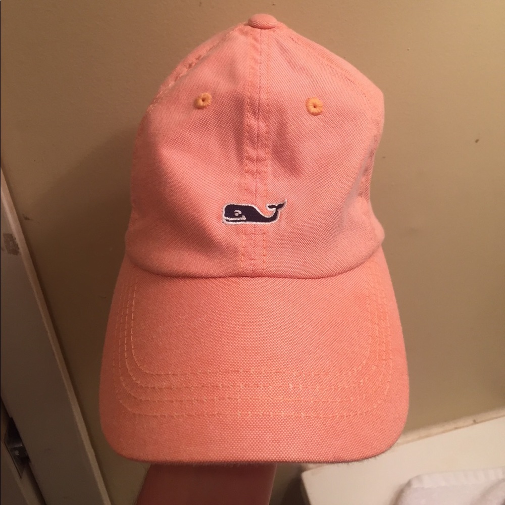 Vineyard Vines light pink hat