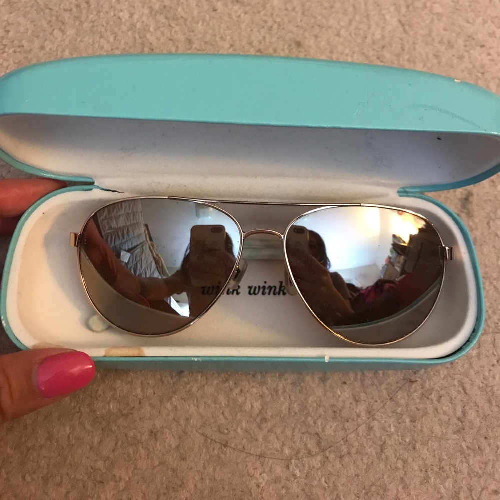 Kate Spade mirror aviators