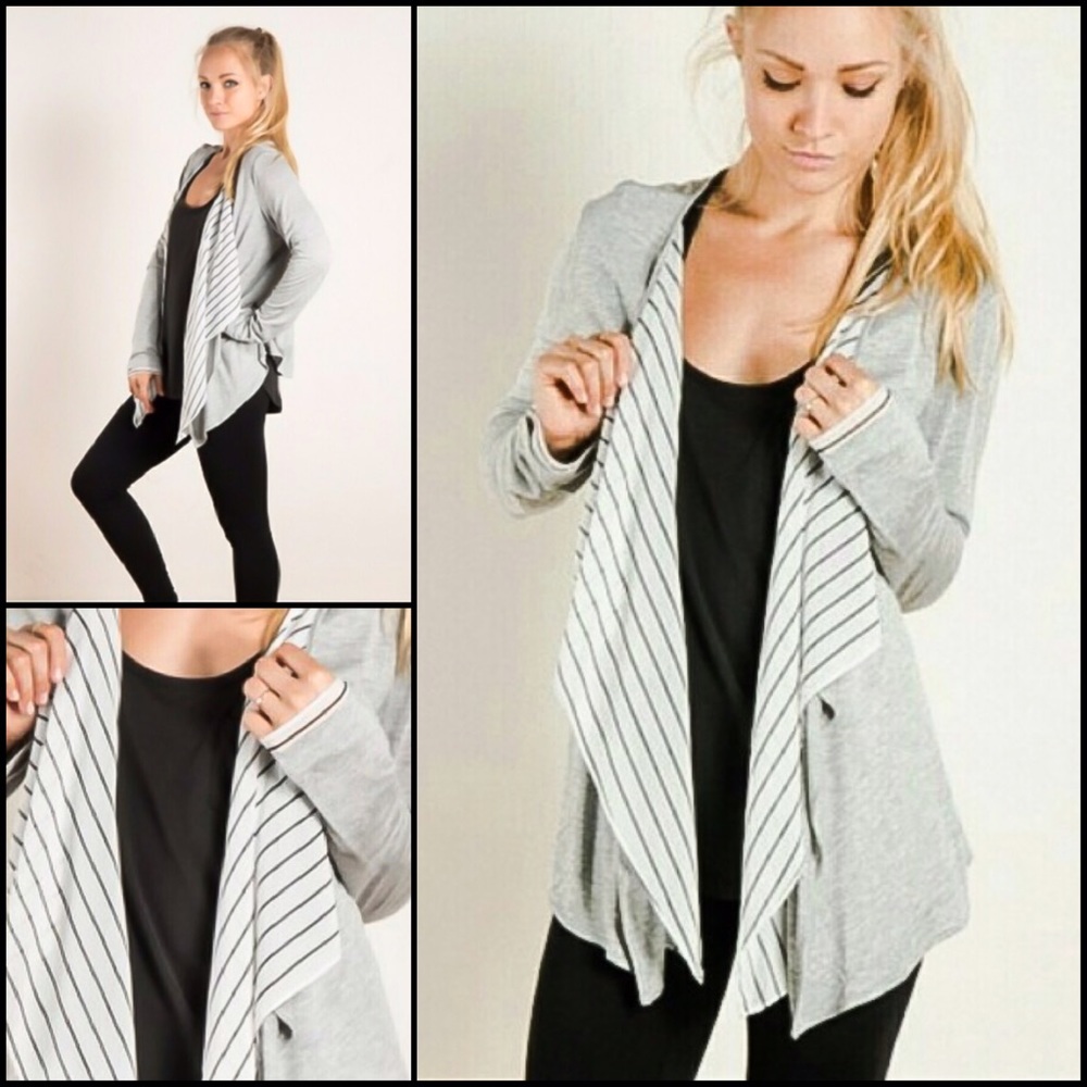 Drape Front Cardigan