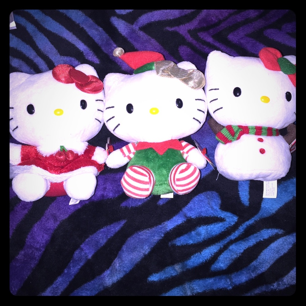Christmas hello kitty's