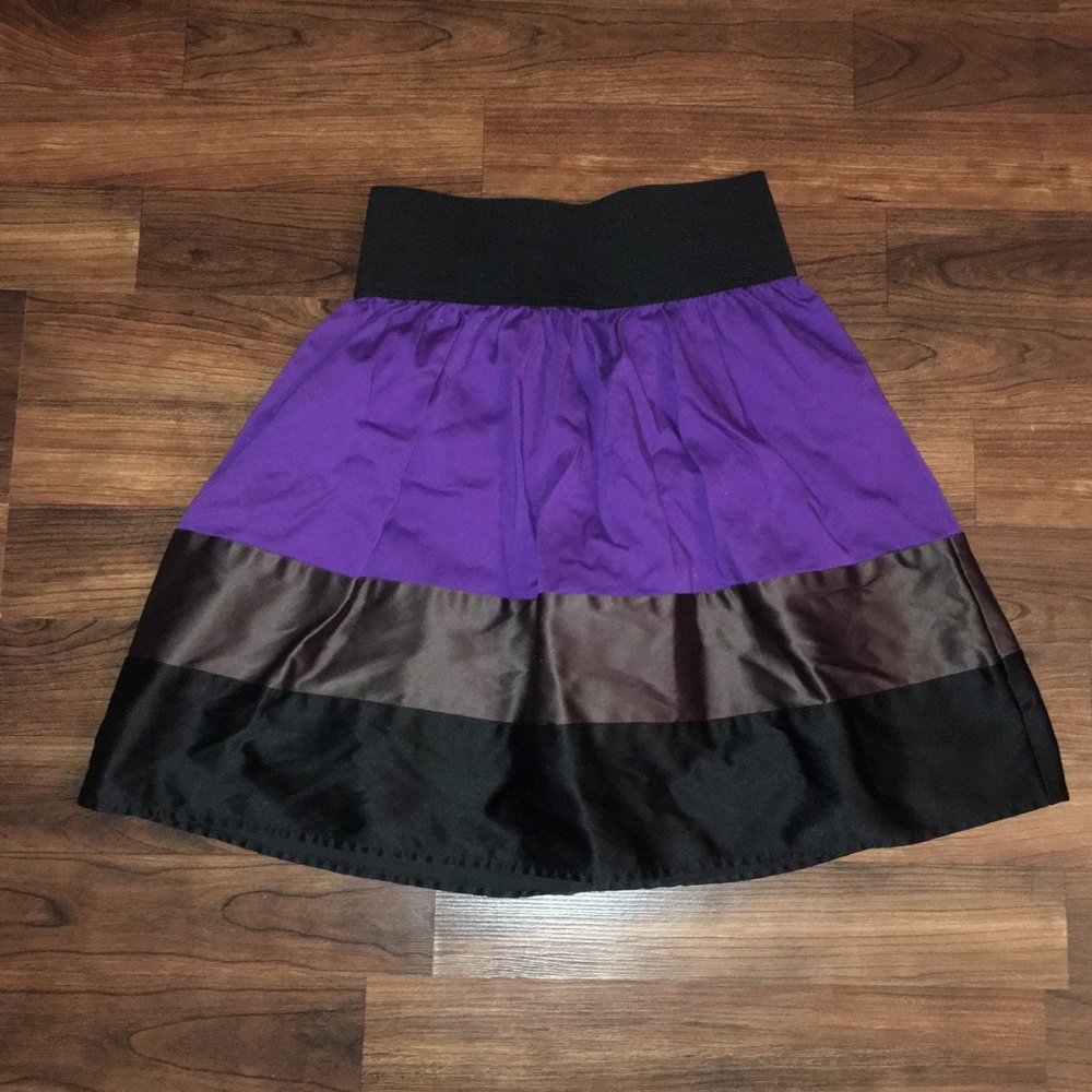 Metallic Spring Street Skater skirt