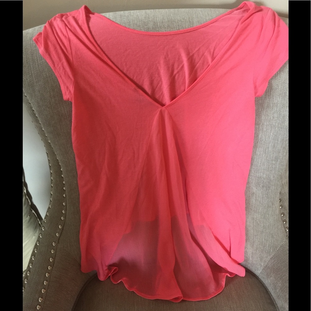 American Eagle sheer long Top