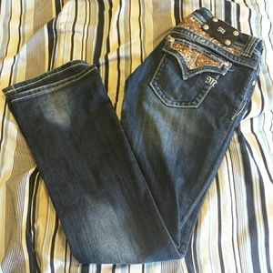 Miss me dark wash jeans bootcut