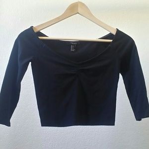 Long Sleeve Crop Top