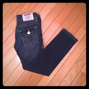Girls True Religion Skinny Stretch Jeans