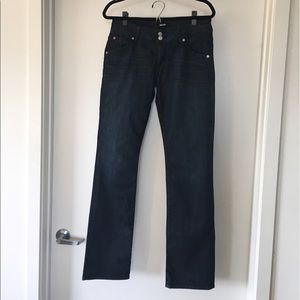 Hudson Low Rise Boot Cut Jeans