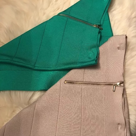 Two Bebe spandex mini skirts small - Picture 2 of 2