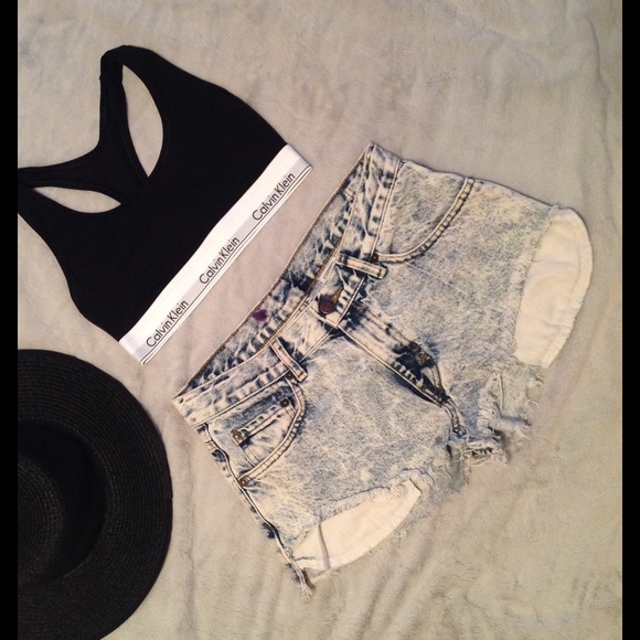 Levi's Pants - Levi Acid Washed Cutoff Short Shorts