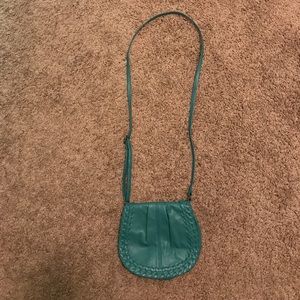 Forever 21 teal crossbody bag