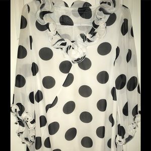 Boutique style Polka Dot Tunic