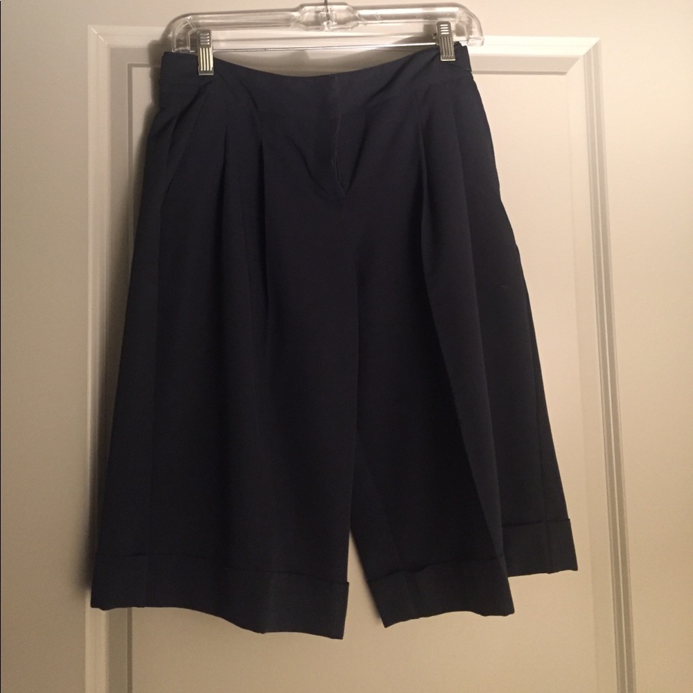 Asos Navy Culotte Shorts